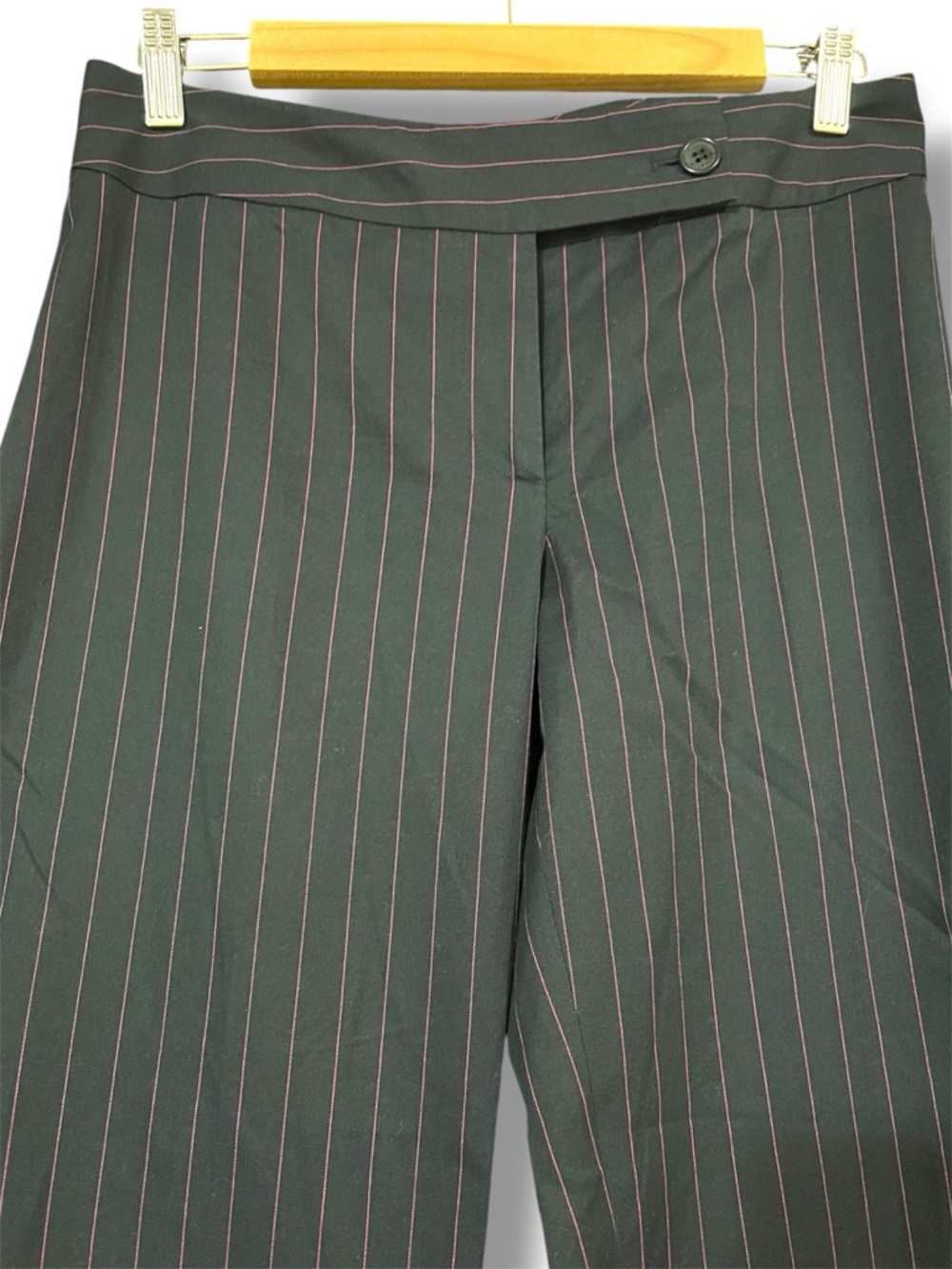 Tommy Hilfiger Dark Blue Dress Pants with Pink Stripes